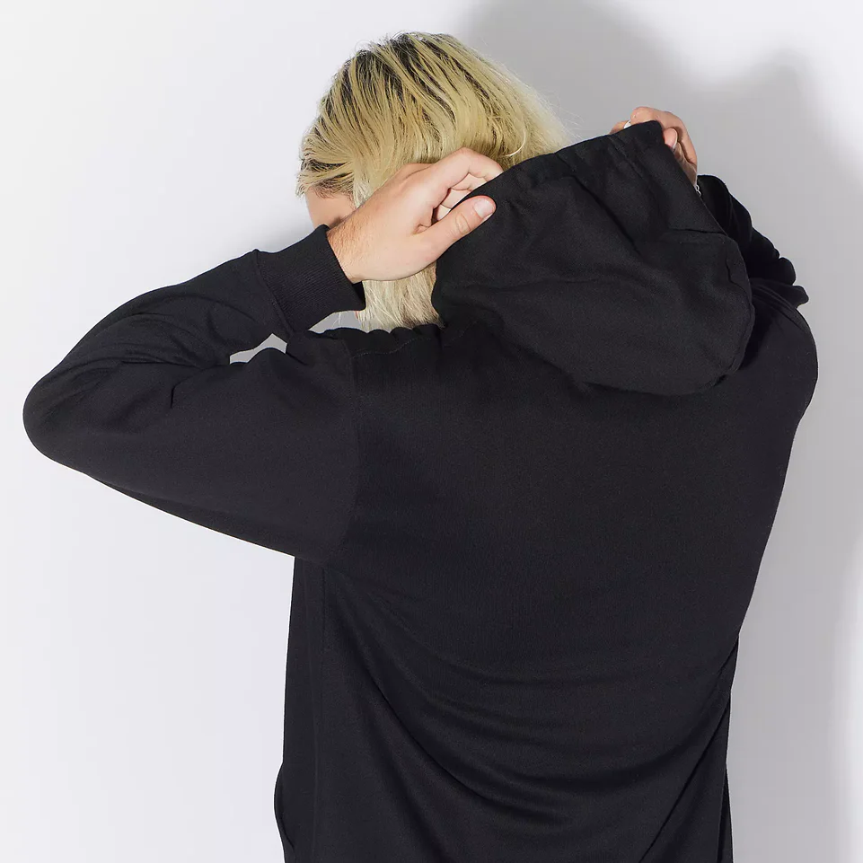 Flame Hoodie (Black) - Image 2