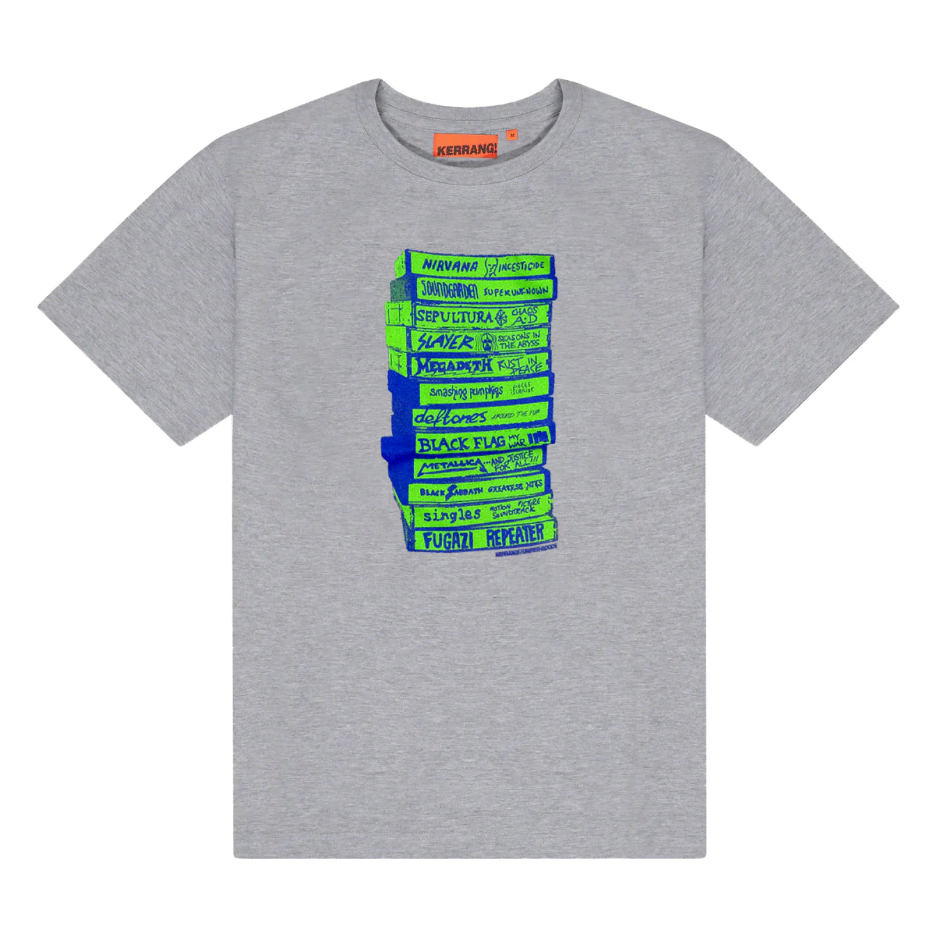 Kerrang! x Unified Goods T-Shirt (Grey)