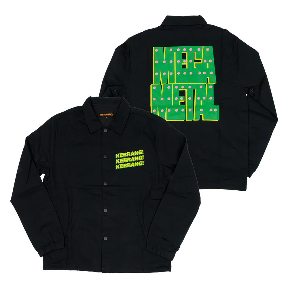 Mega Metal Coach Jacket (Black)